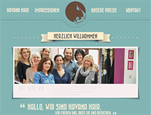 Tablet Screenshot of havanahair.de